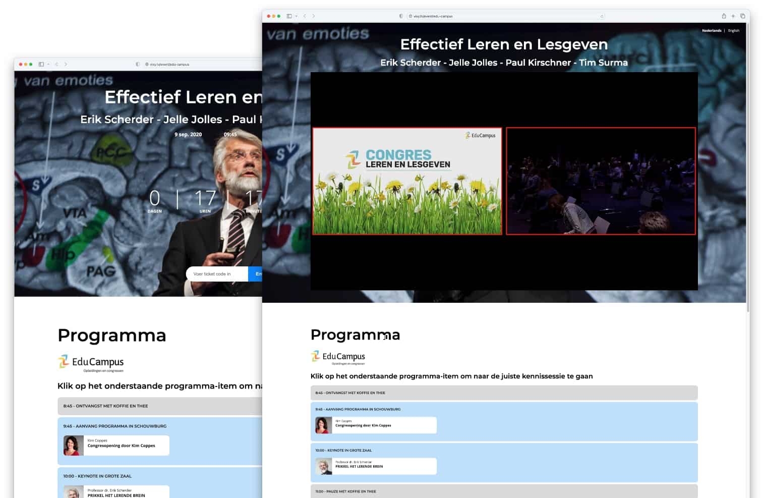 virtuele training streaming e-learning evenement