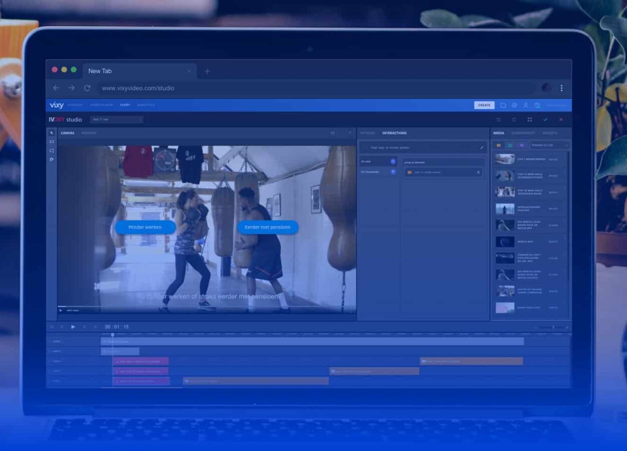 interactieve video oplossing