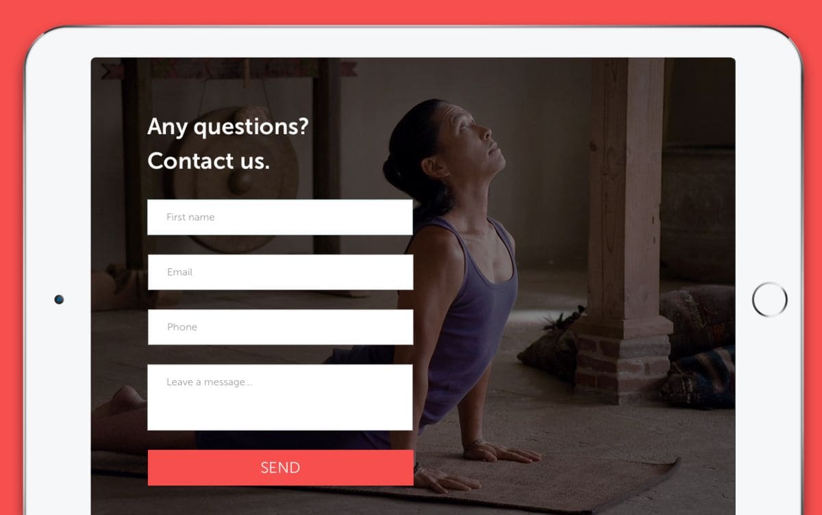 calls-to-action lead generation form contact form