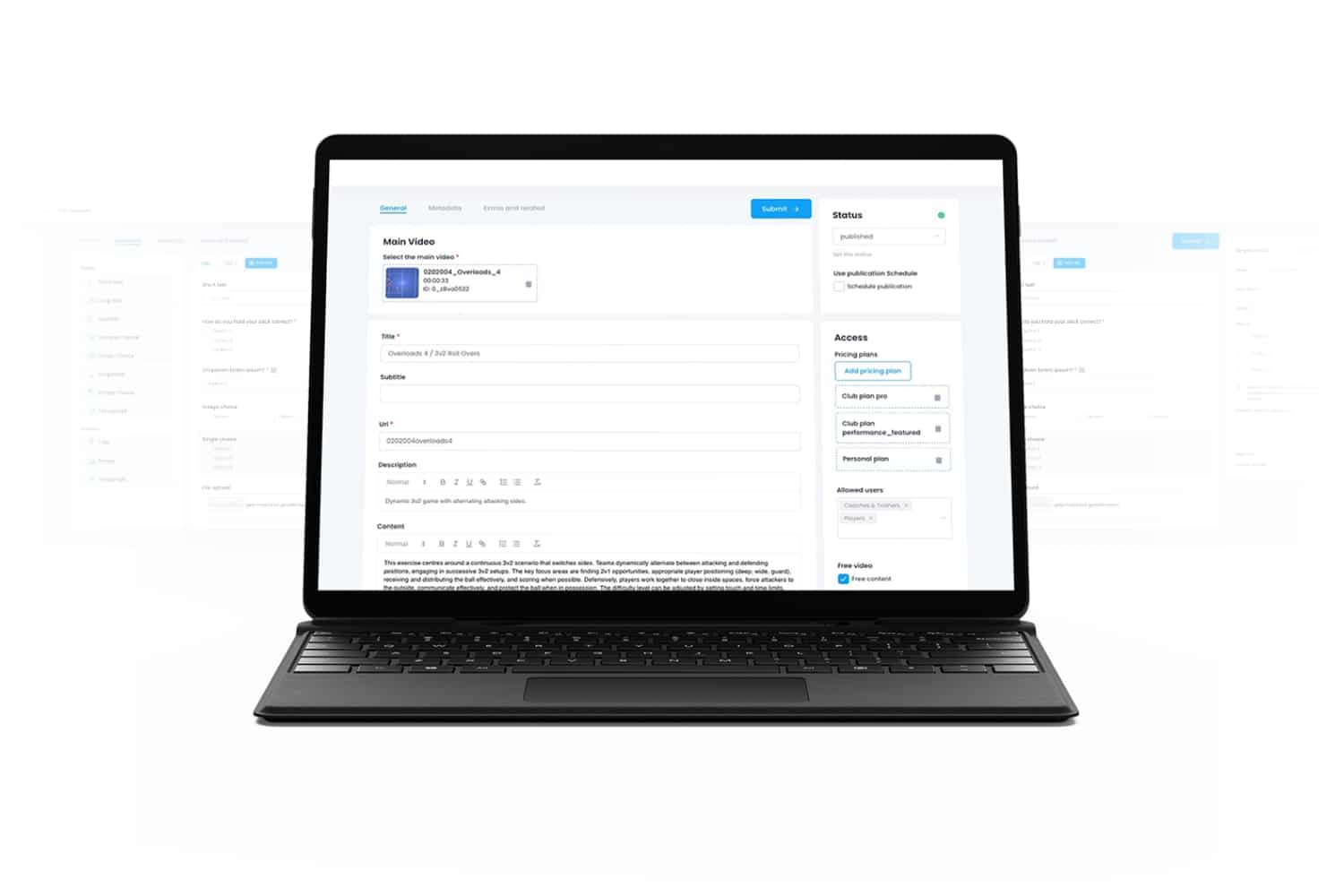 User friendly CMS